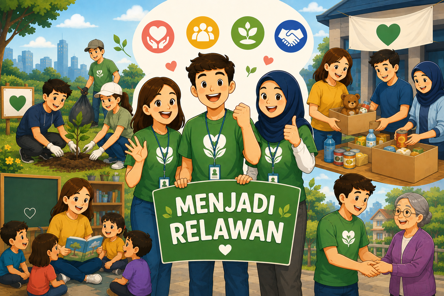 Menjadi Relawan